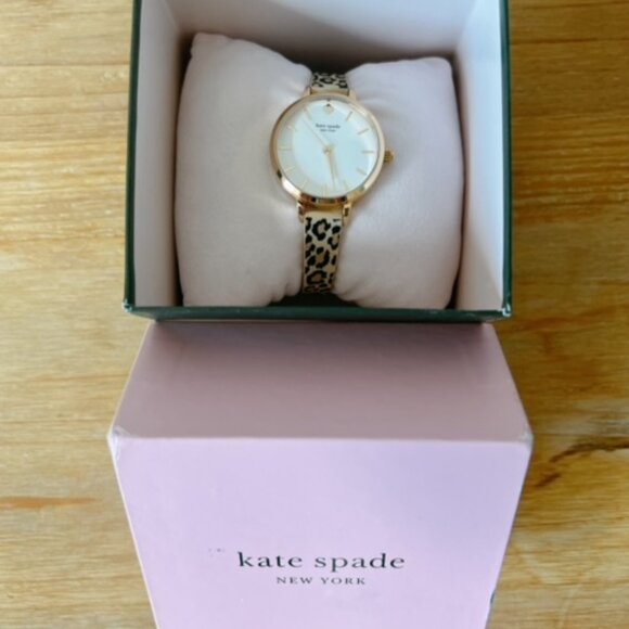 NIB Kate Spade Animal Print Watch - Picture 2 of 14